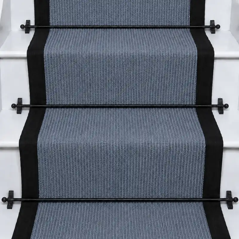 Blue grey Stair Carpet