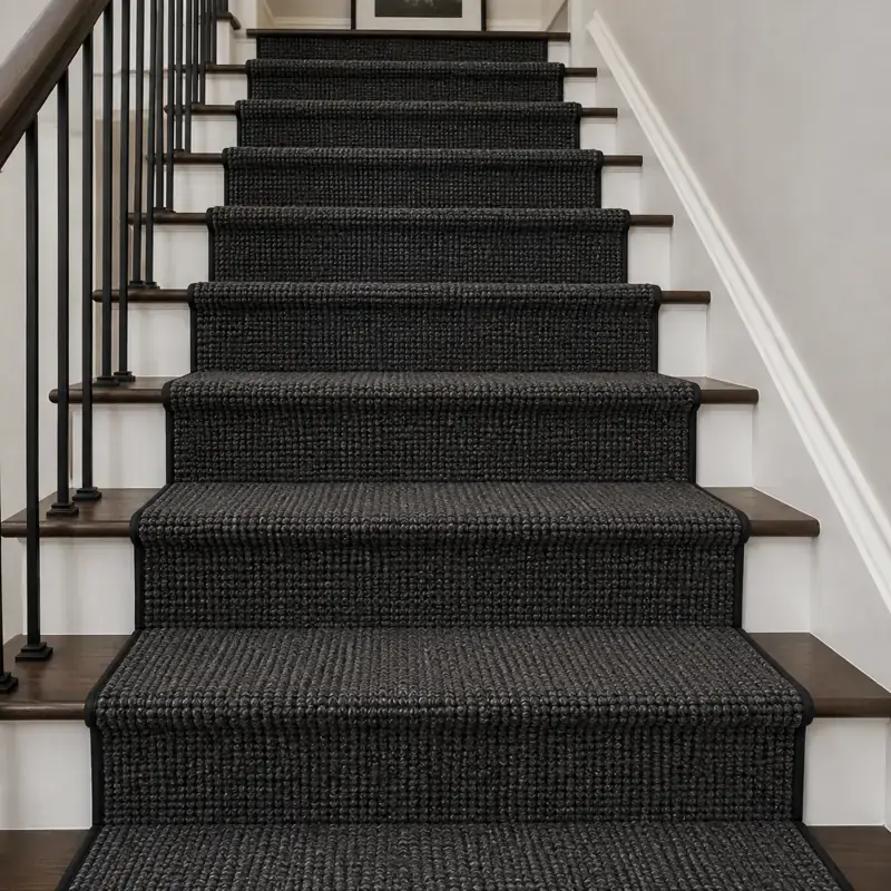 Charcoal Chunky Weave