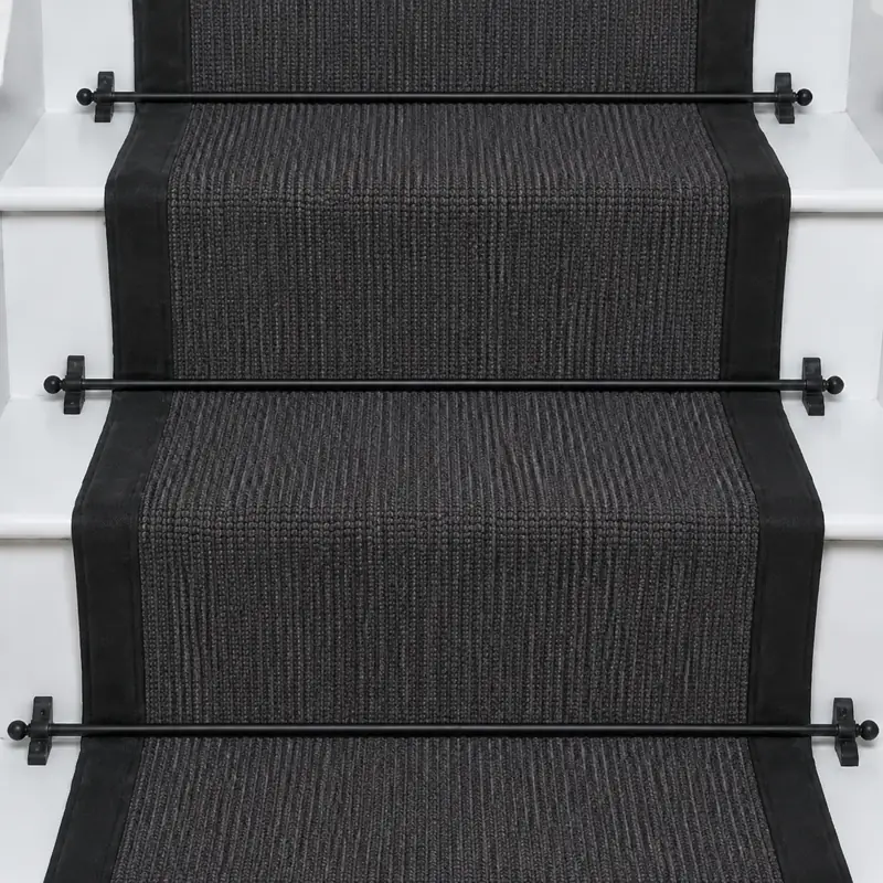 Dark Grey Stair Carpet