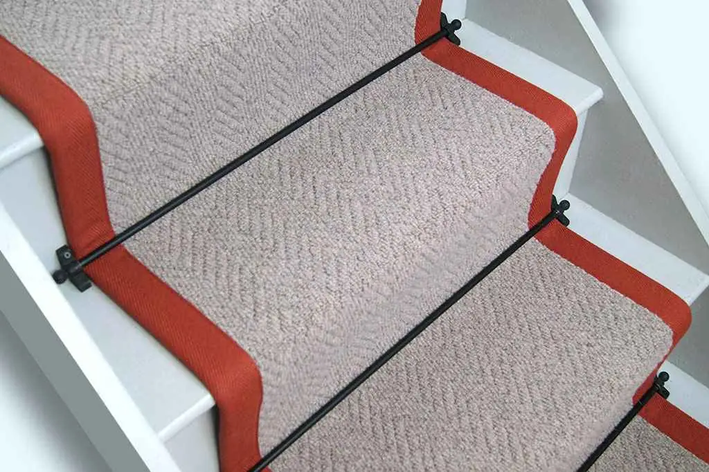 Heringbone Wool Stair