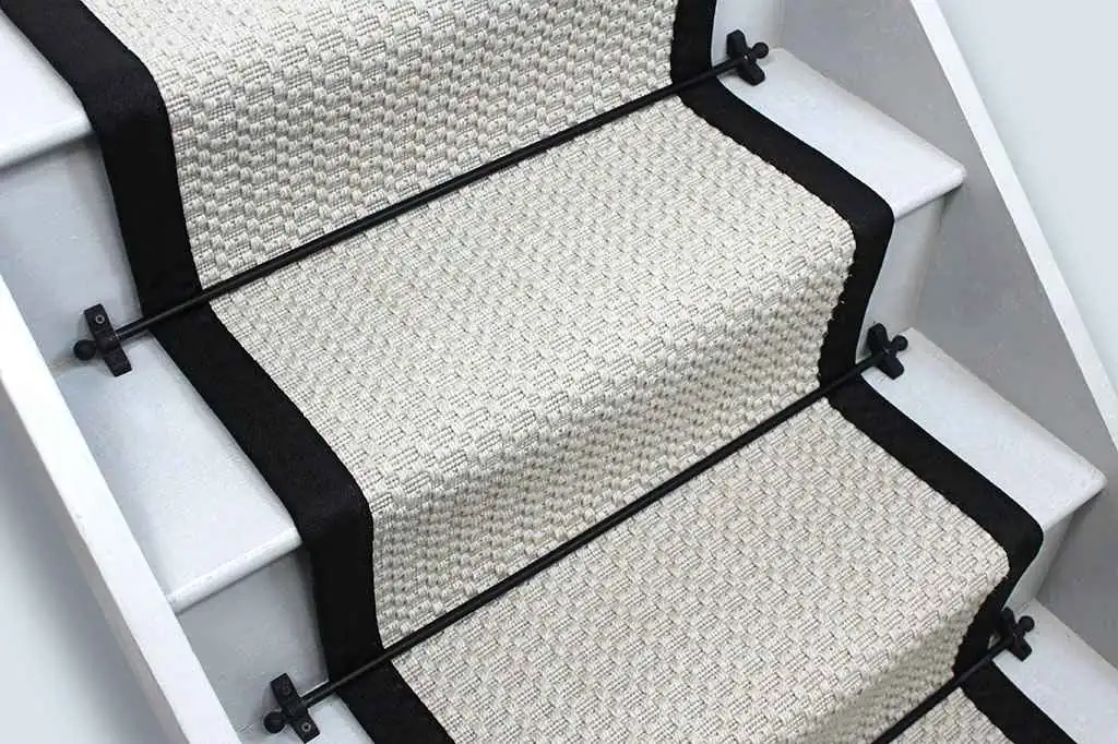 Ivory black stair