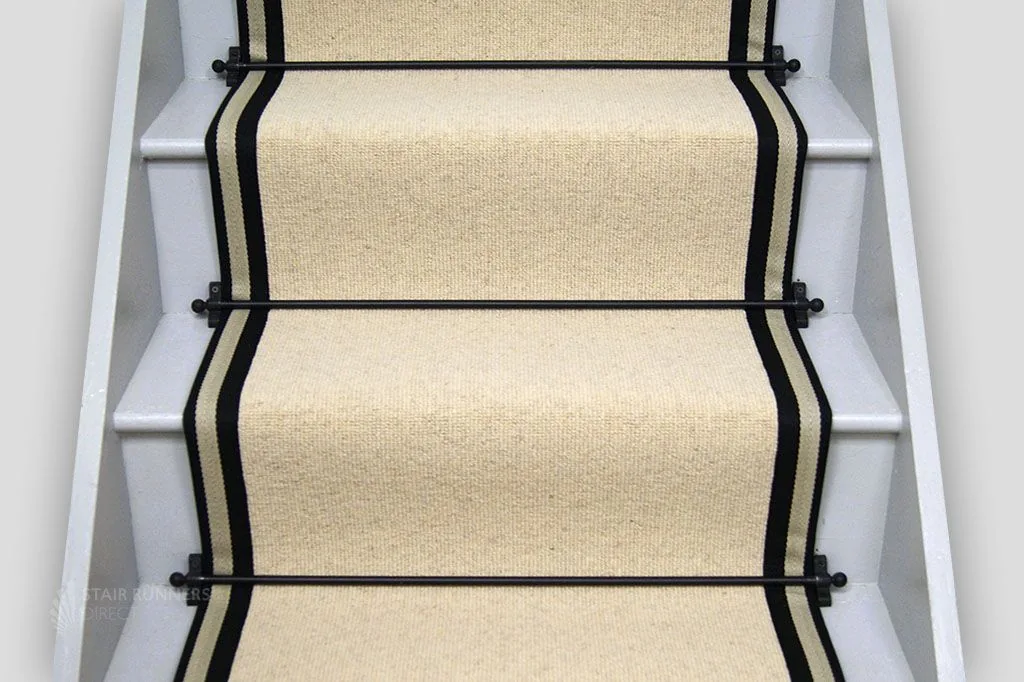 Plain Wool Stair Carpet
