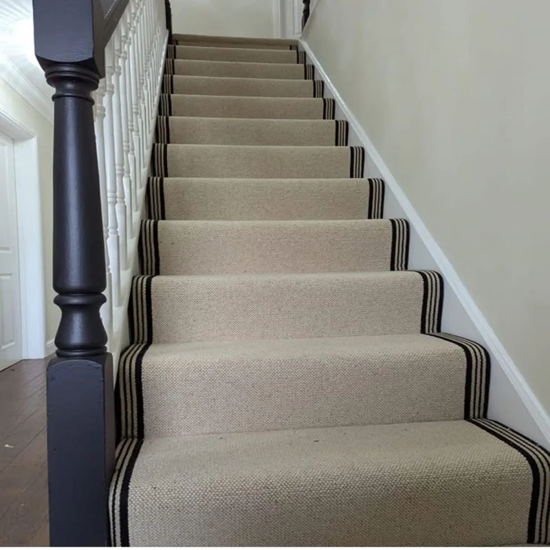 Wool and Nylone stair carpet
